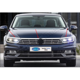 Хром накладки на фары VW Passat B8
